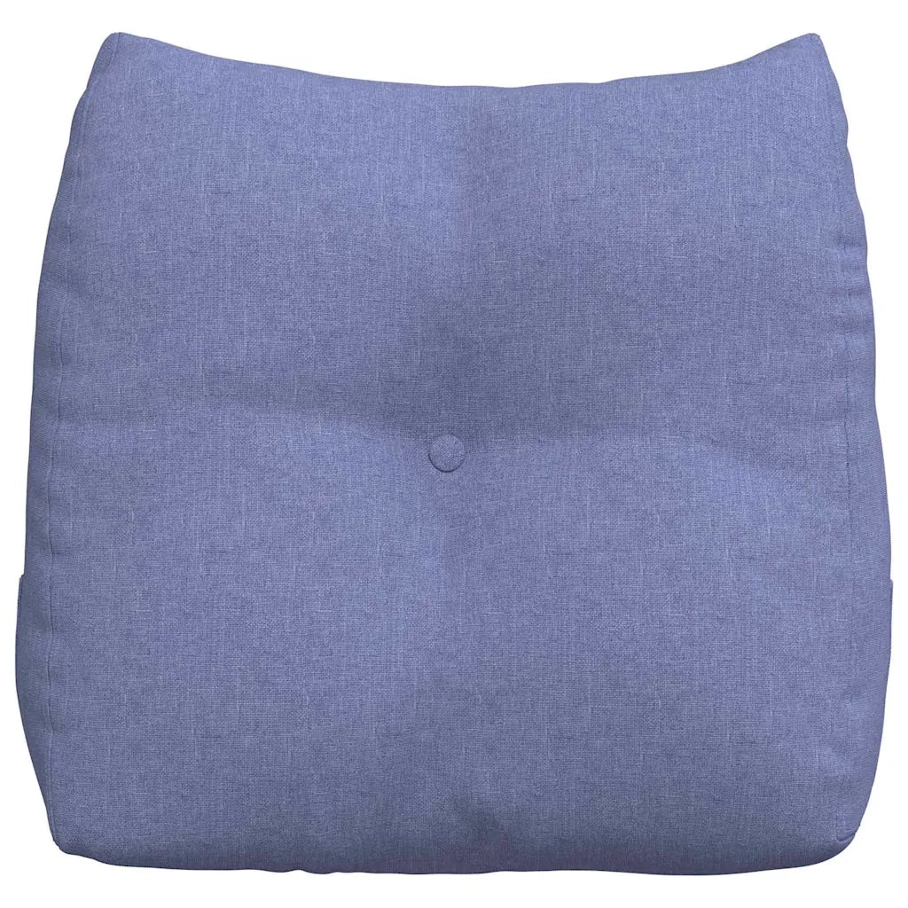 Cuscino per Schiena Blu jeans 45 x 24 x 50 cm Tessuto