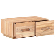 Tavolino da Salotto-Tavolino da soggiorno-Tavolo 90x50x35 cm in Legno Massello di Recupero