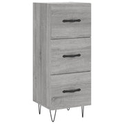 Credenza | Madia | Buffet da pranzo | Armadio da pranzo Grigio Sonoma 34,5x34x90 cm in Legno Multistrato