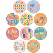 Etichette Stickers 600 pezzi - Multicolore - Etichette Autoadesive - Biglietti di Ringraziamento - 3,8 cm - Personalizzazione