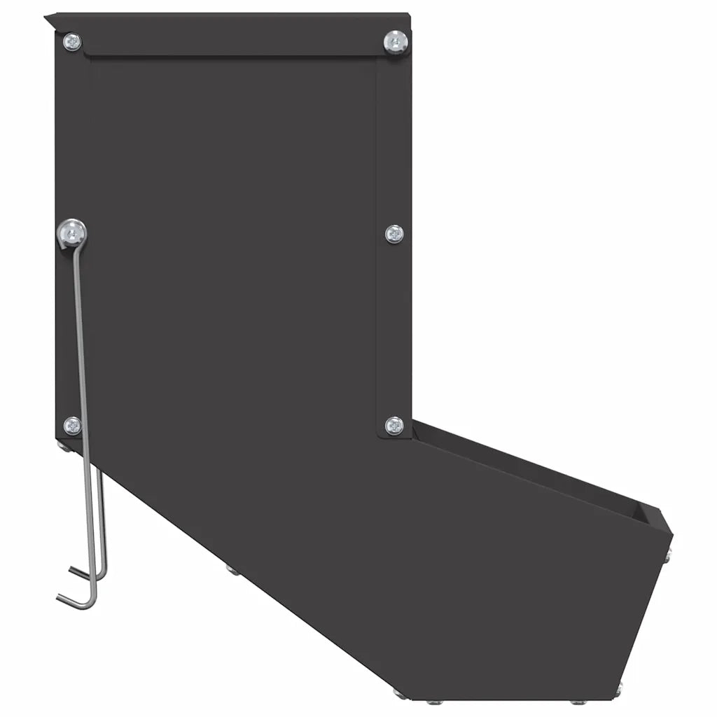 Mangiatore per conigli Nero 17,5 x 26 x 28,5 cm CFW9745307