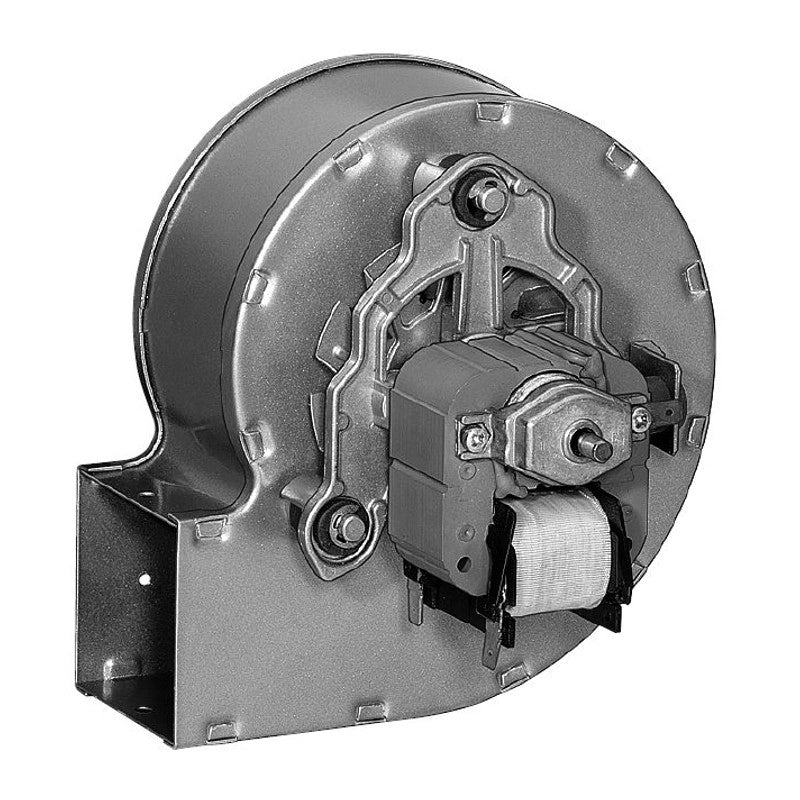 Ventilatore centrifugo EBM RLA108/4200A82-3030LH per Stufa a Pellet. motore dx Lungo 162,5mm Bocchetta: 62x63 mm