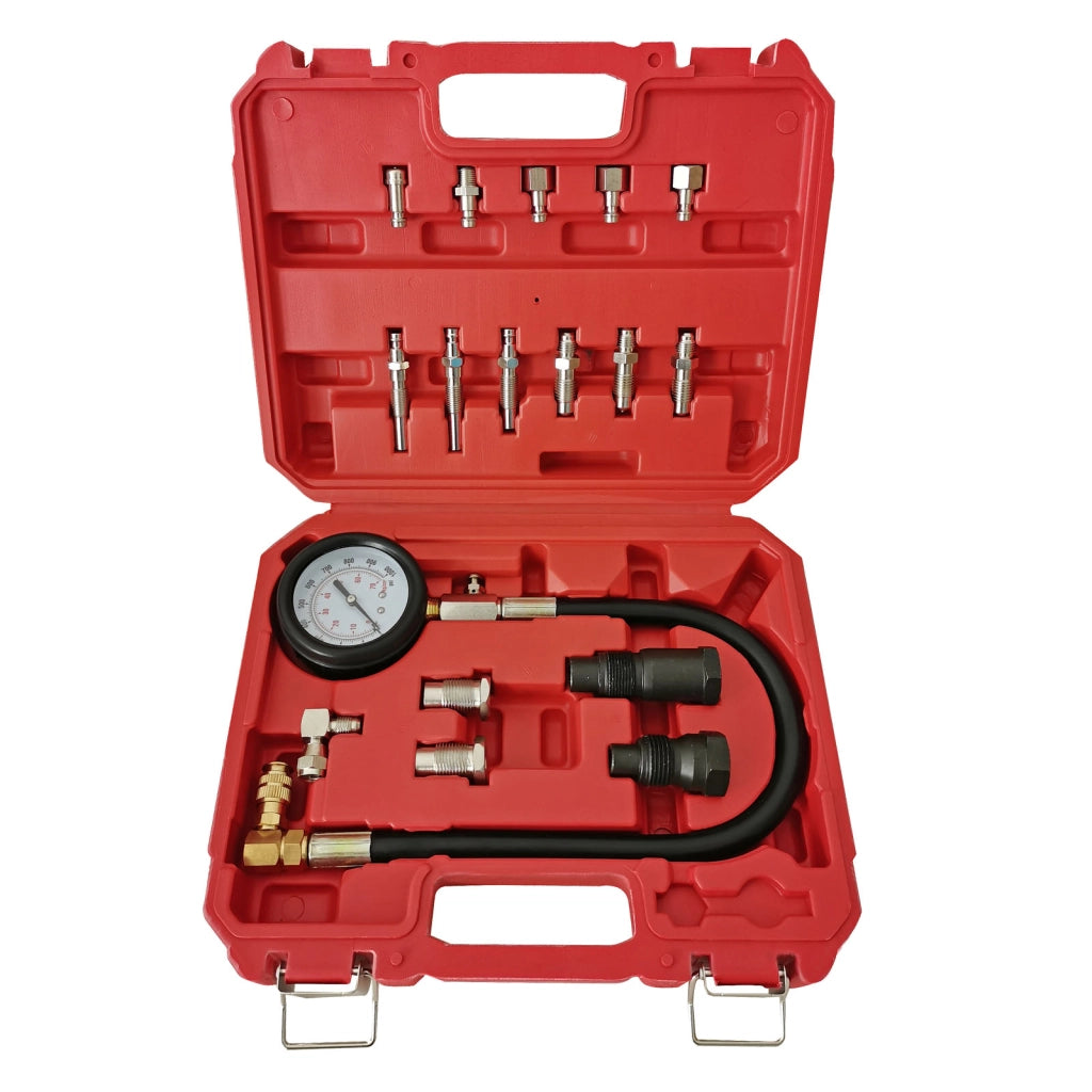 Tester compressione motore per auto e camion con motori diesel TDI e CDI, 0-70 bar, set da 21 pezzi per ripristinare compressione motore
