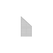 Frangivista Delux 90X170/87 Dx Bianco Losa