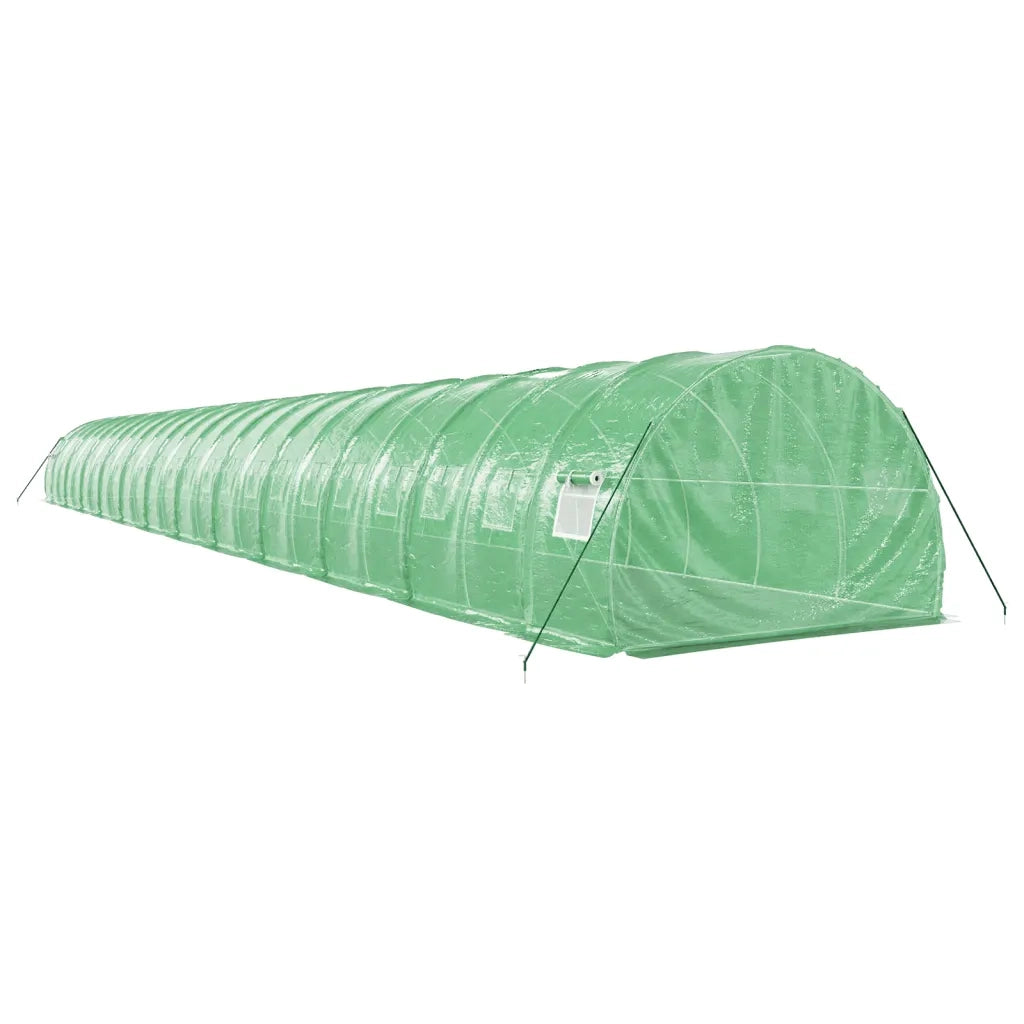 Serra con Telaio in Acciaio Verde 72 mÂ² 24x3x2 m