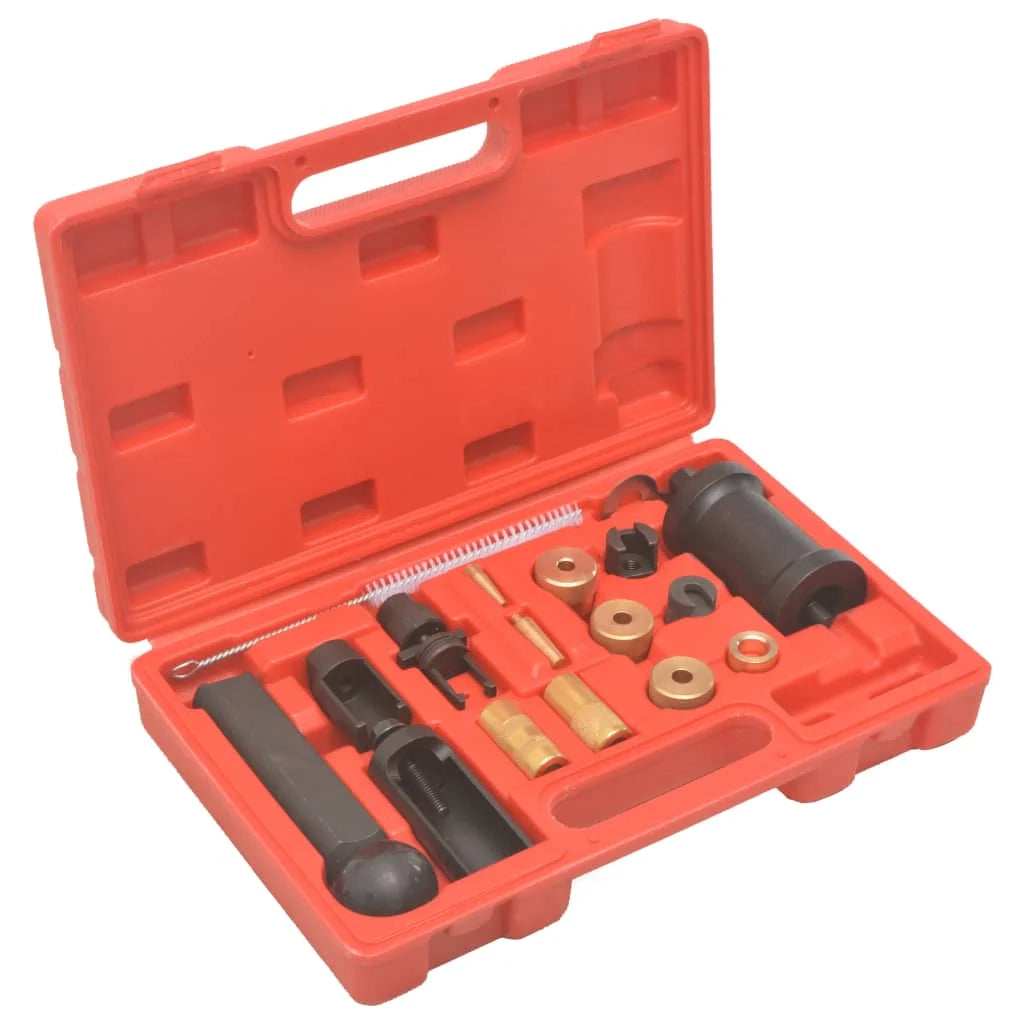 Kit di attrezzi per l'installazione degli iniettori da 18 pezzi per VAG VW 02_0004012