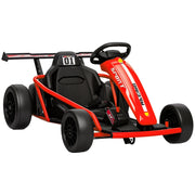 GoKart Elettrico per Bambini ¨C zephmum ¨C Rosso 119x77x54 cm