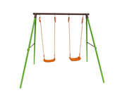Altalena acciaio "Polo" - doppio - 1.95m