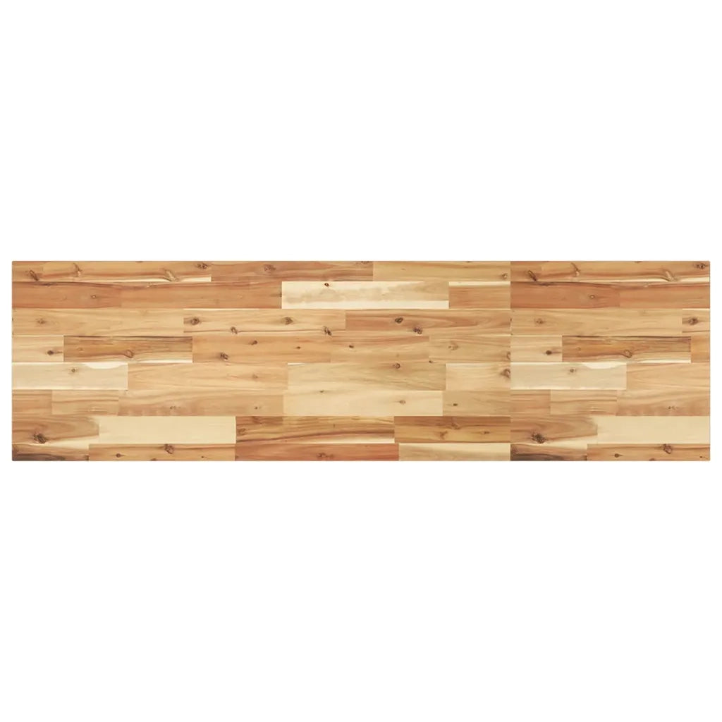 Mensole da Parete 3 pz 140x40x2 cm Legno Acacia Rifinito a Olio