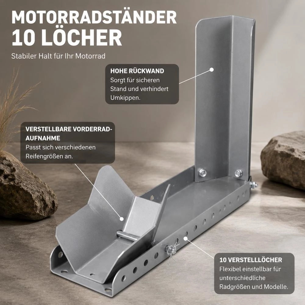 Motorcycle Stand With 10 Holes