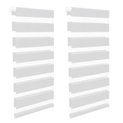 IDMarket - Set di 2 tende a rullo, giorno e notte, 45x170 cm, bianco