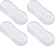 2 set (8 pezzi) protezioni per vetrino doccia, protezioni vetrino doccia in silicone resistente, drenaggi vetrino doccia, guanti per vetrino doccia in gomma, adatti per parti di doccia in uso domestico, alberghi e ospedali.