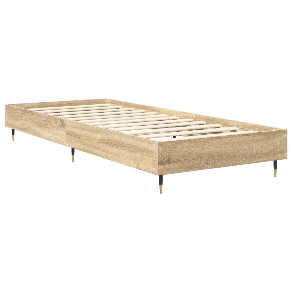 Struttura del letto Rovere Sonoma 80 x 200 cm