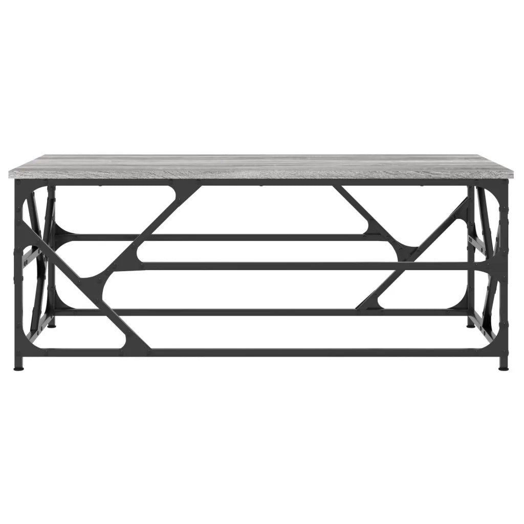Tavolino da Salotto grigio sonoma 100x50x40cm Legno Multistrato