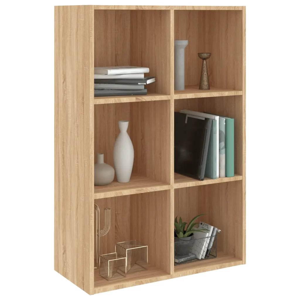 Libreria/Credenza Rovere Sonoma 66x30x97,8 cm in Truciolato cod mxl 8803