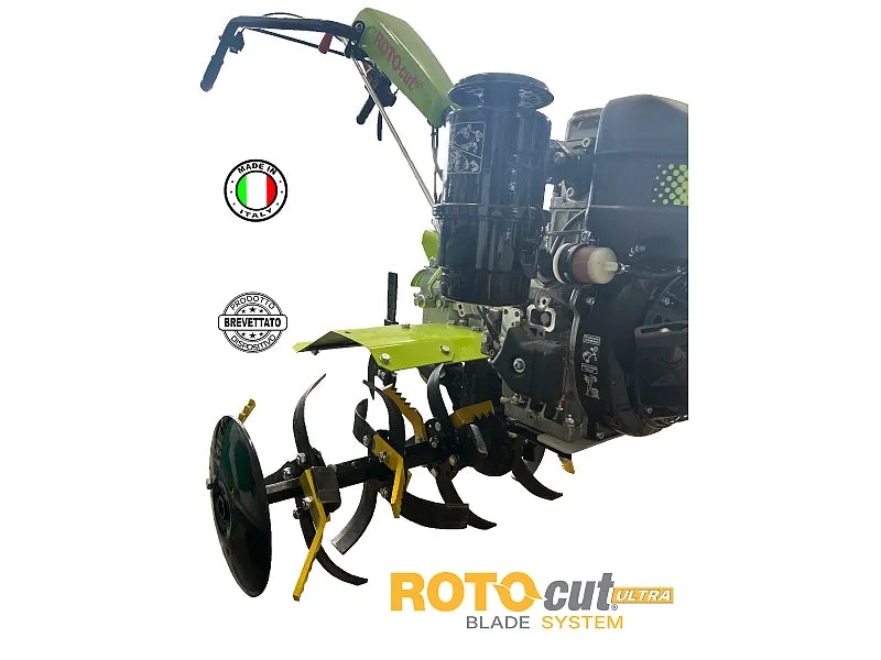 Kit Rotocut per fresare trinciare e rimescolare per motozappa e motocoltivatori - Foro 8 - Motozappa
