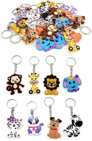 Accessori per chiavi in silicone - 32 pezzi - Accessori per bambini - Accessori per feste - Buoni regalo - Adatti per bambini - Accessori per festa