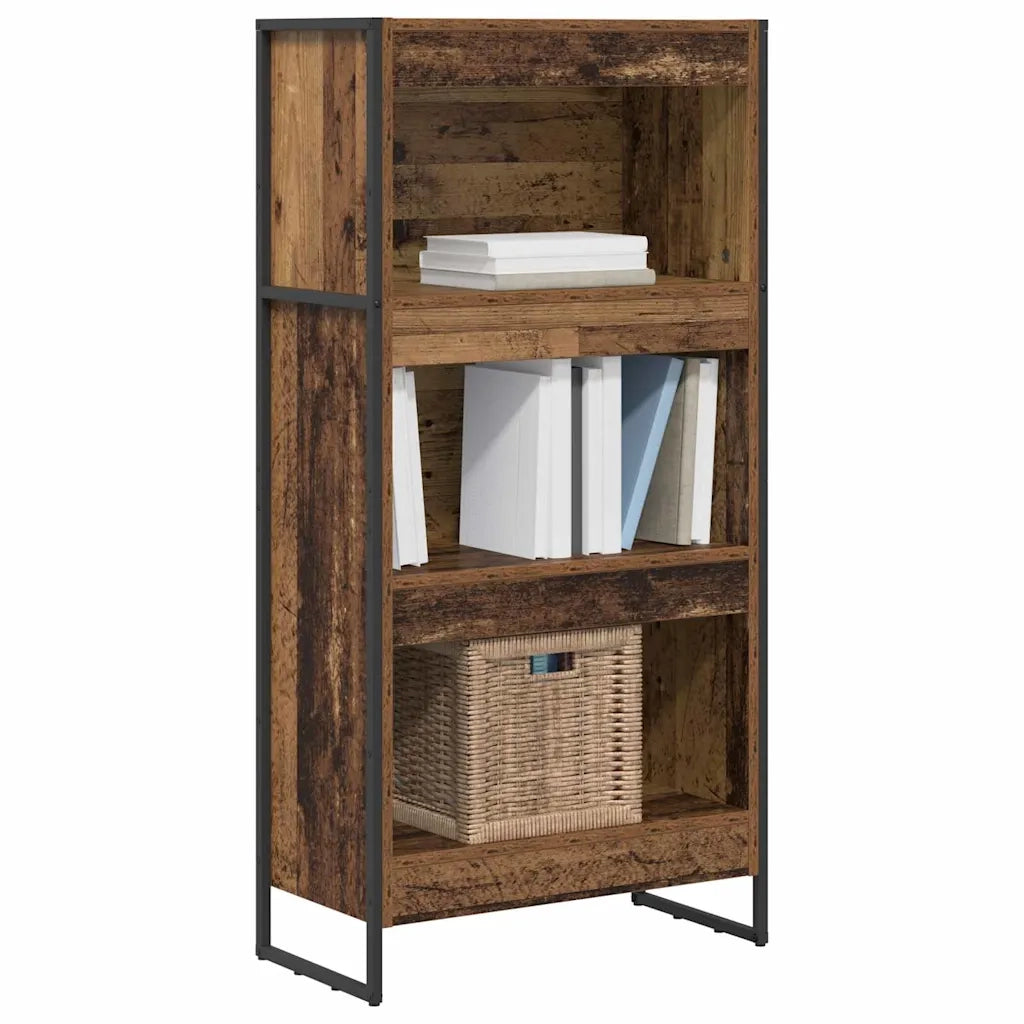 Armadio per Libri Legno vecchio 60 x 30 x 121 cm 886394