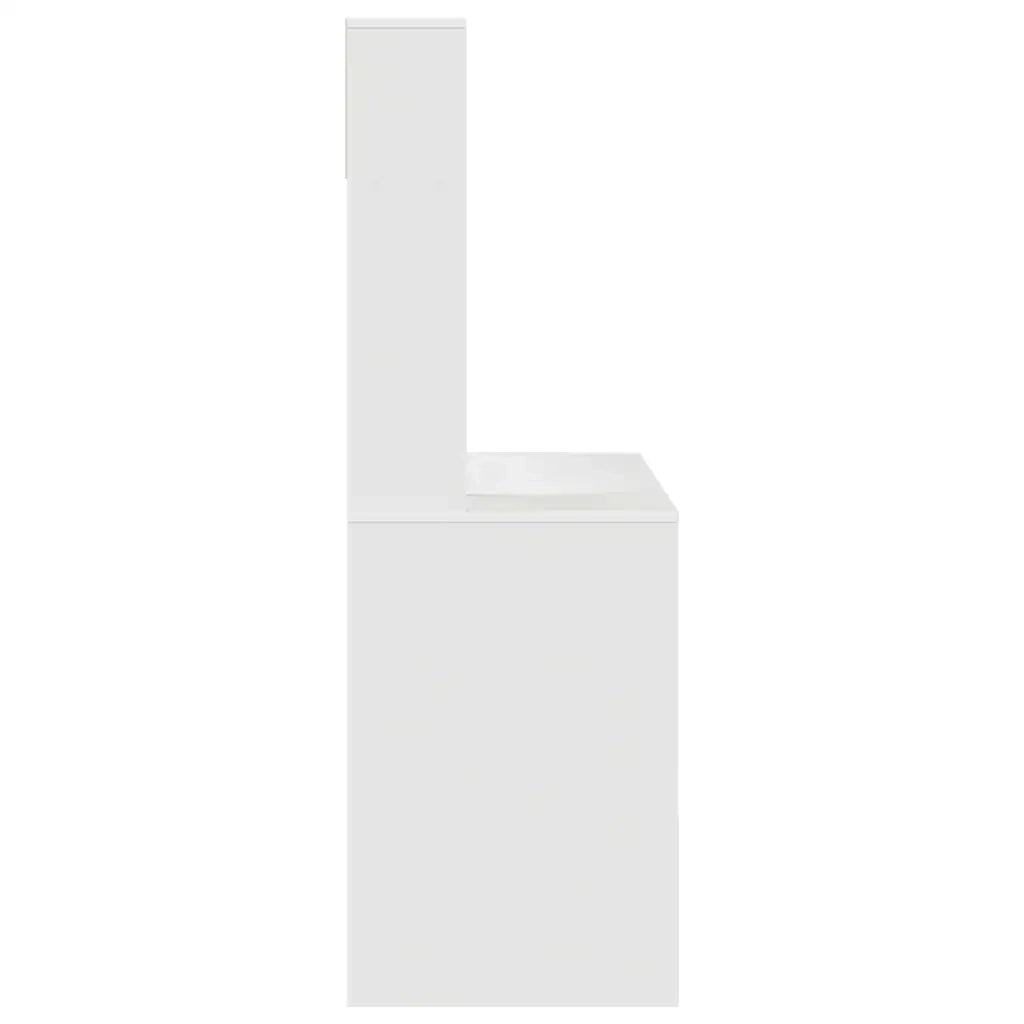 vidaXL Scrivania Bianco 91 x 50 x 149 cm Legno multistrato