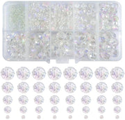 Sierade in Cristallo - 1000 Pezzi - Colore AB - Manufatto Artigianale - Per Collane e Bracciali