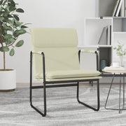 Sedia Lounge Crema 55x64x80 cm in Similpelle 351361