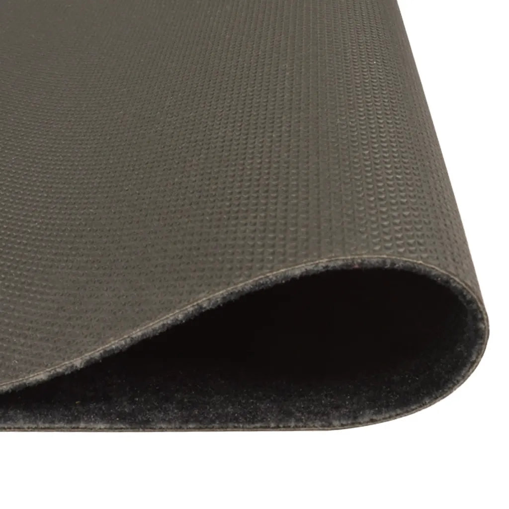 Tappeto da Cucina Lavabile Nero Cucinare 60x300 cm Velluto 136551