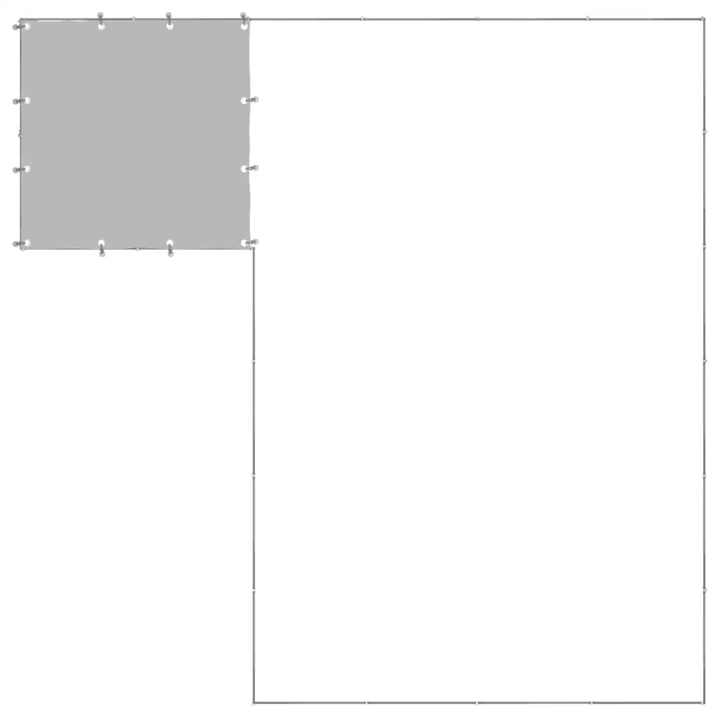 Gabbia per Cani Argento 8,47 mÂ² in Acciaio   cod mxl 44097