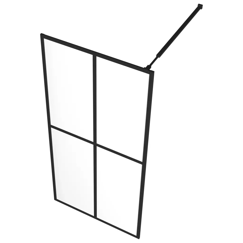 Cabina Doccia con Vetro Temperato Trasparente 90x195 cm CFW2896295