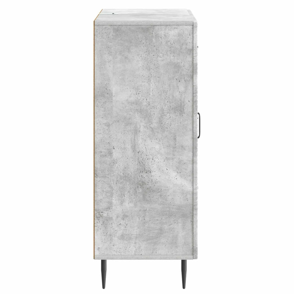 Credenza con cassetto Grigio Cemento 66 x 34,5 x 89,5 cm