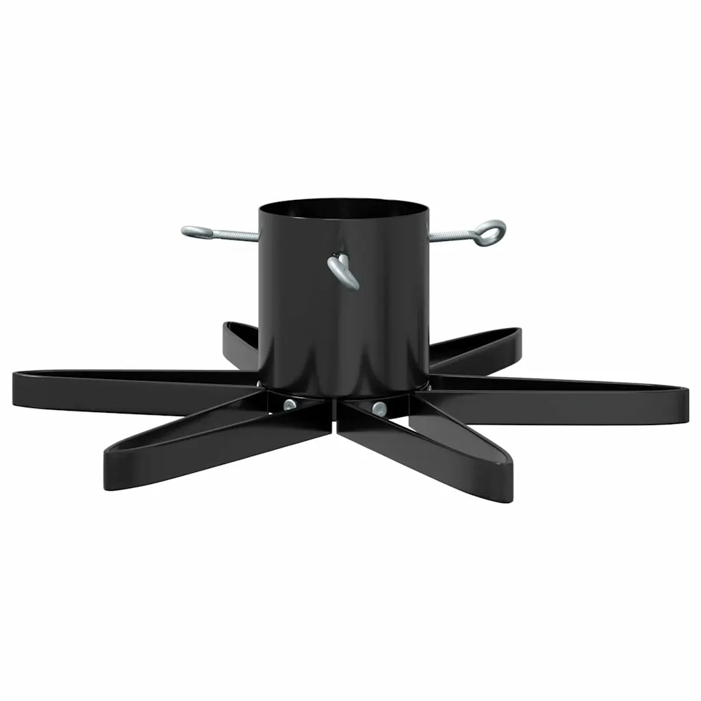 Supporto per Albero di Natale Nero 50 x 50 x 15,5 cm Acciaio 42019200