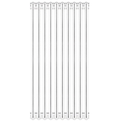 Radiatore tubolare in acciaio 3 colonne scomponibile 6 Elementi