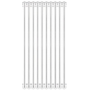 Radiatore tubolare in acciaio 3 colonne scomponibile 6 Elementi