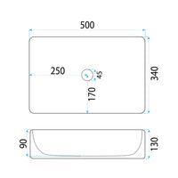 Lavabo Da Appoggio Rea Fiorella