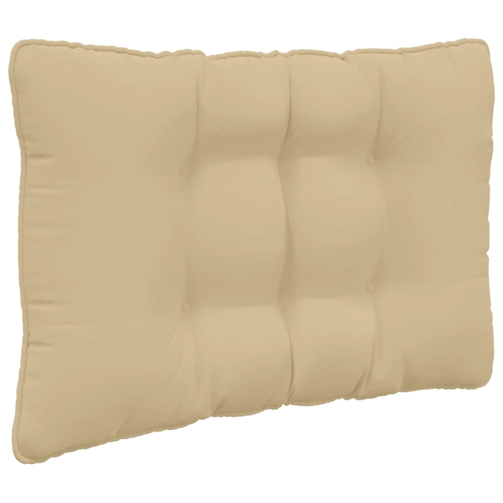 Cuscino per divano da esterno 3 pcs Beige Poliestere