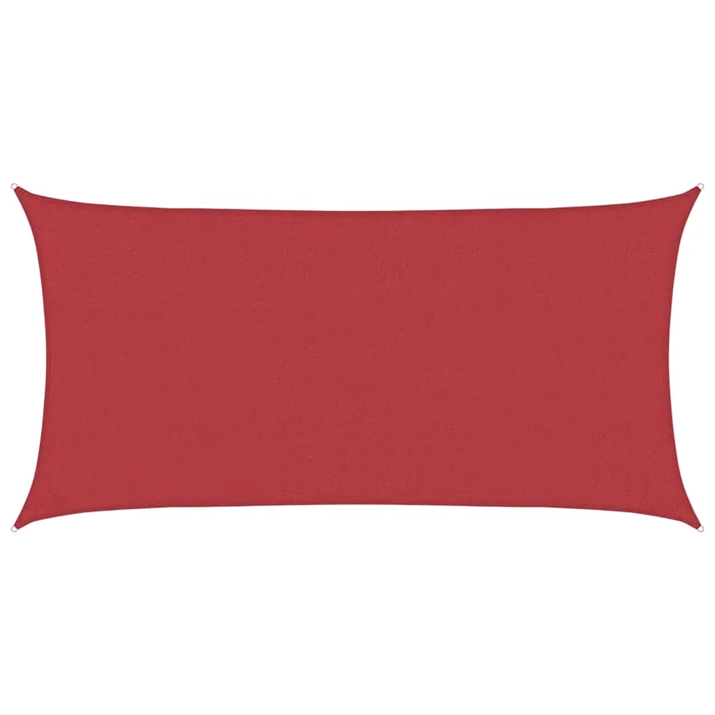 Vela Parasole 160 g/mÂ² Rossa 2x4 m in HDPE