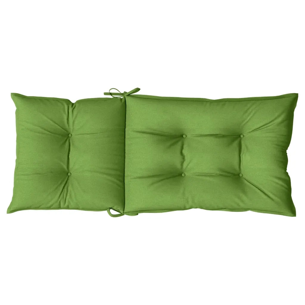 vidaXL Cuscini Sedia Schiena Alta 6 VerdeMélange 120x50x7 Tessuto