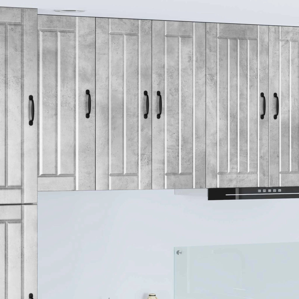 Mobile da cucina-Armadio da cucina Grigio cemento 60 x 31 x 80 cm 673257