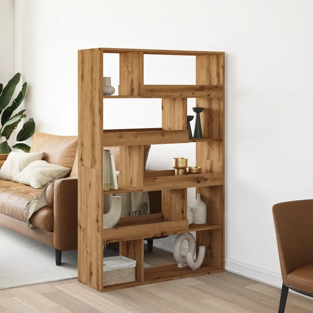 vidaXL Libreria Rovere Artigianale 100x33x156,5 cm in Truciolato