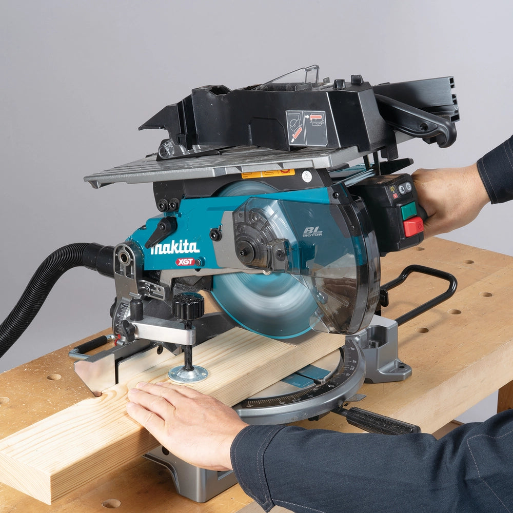 Sega combinata Makita LH001GZ 40V XGT 260 mm troncatrice e sega banco brushless