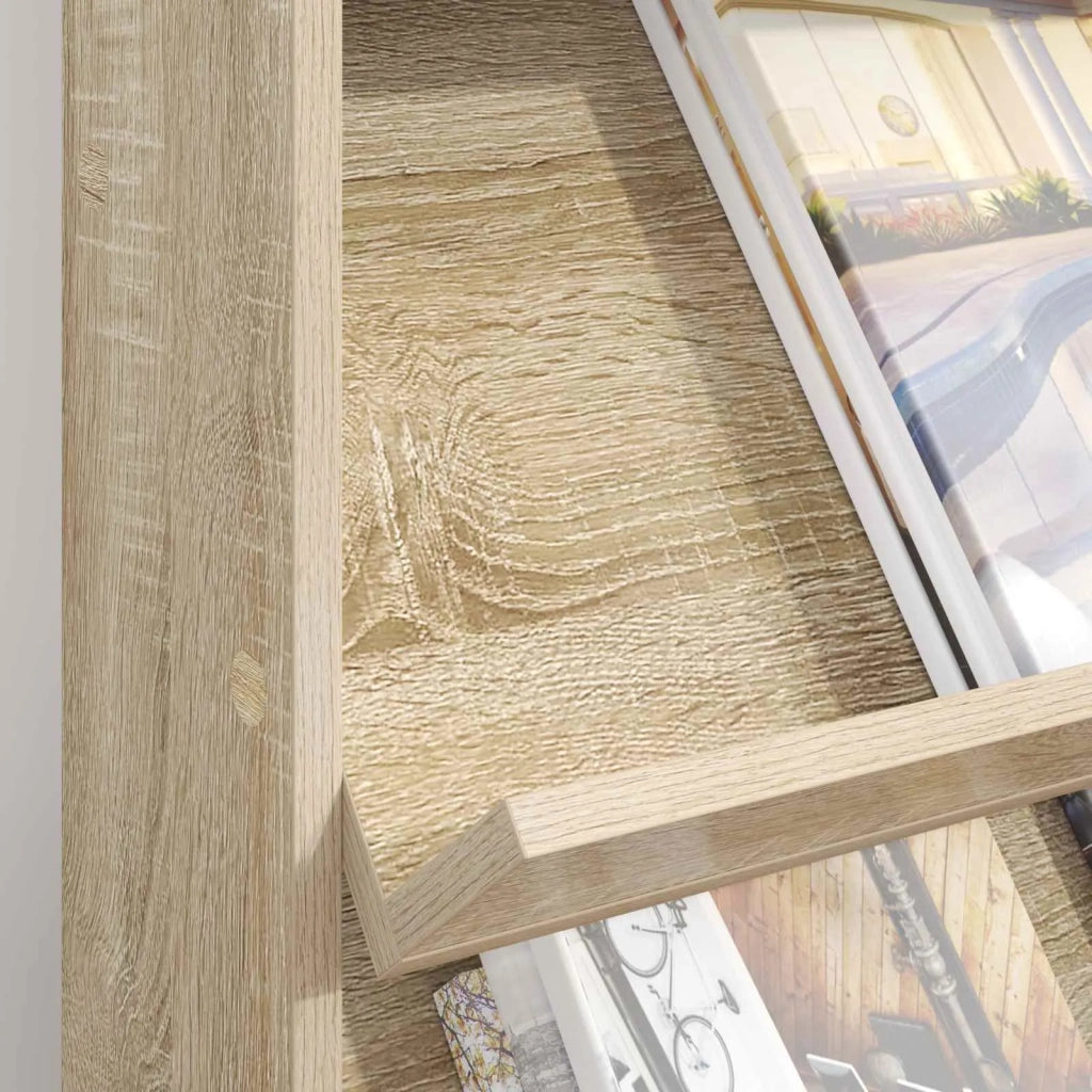 Scaffale per riviste Rovere Sonoma 70 x 41 x 96 cm CFW9092267