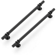 Set di 20 Maniglie - Nero - 256 mm - Per Armadi e Mobili