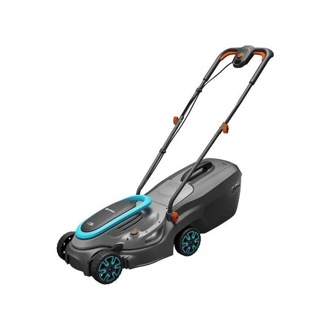 Gardena PowerMax 32/18V P4A tagliaerba Tagliaerba a spinta Batteria Blu, Grigio