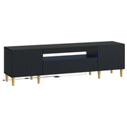 Mobile TV LED Nero Legno ingegnerizzato 896686