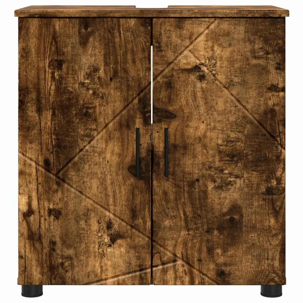 Mobile da Bagno con archiviazione Rovere fumé 61 x 35 x 64 cm 883289