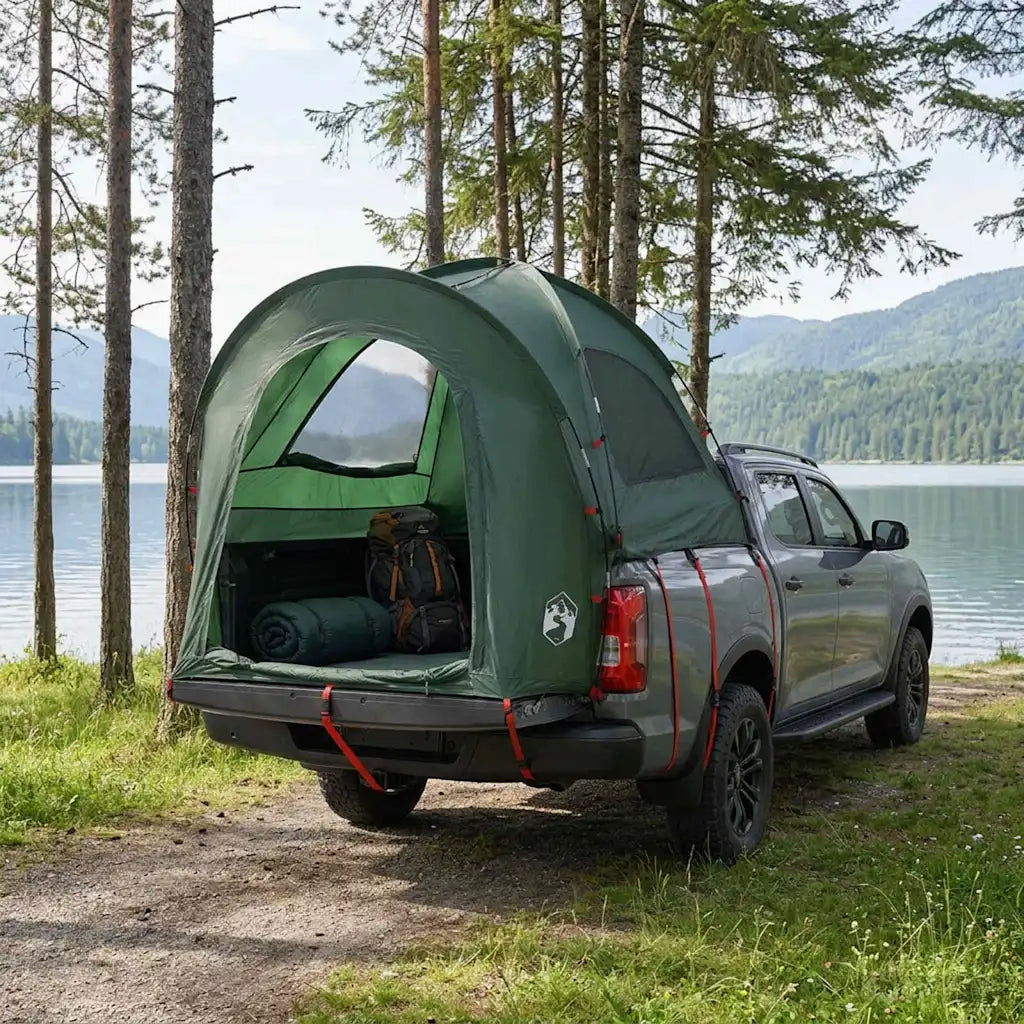 Tenda da auto con tetto Verde militare 200 x 170 x 170 cm 42028542