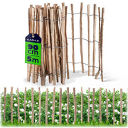 Recinzione protettiva avvolgibile KADAX Hazel Stacket Fence per giardino, 500x90 cm (7-9 cm).