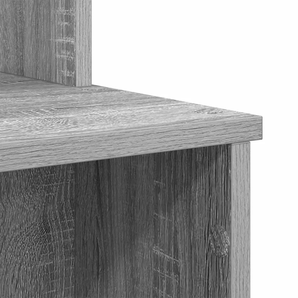 Scrivania Grigio Sonoma 120,5 x 44 x 88,5 cm Legno multistrato 869479