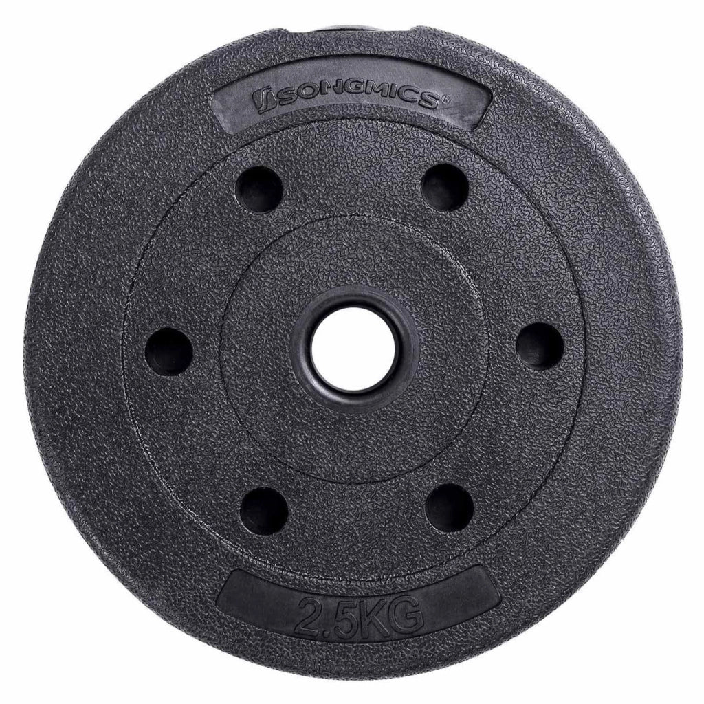 Set di manubri regolabili da 30 kg per uomini e donne per l'aumento della massa muscolare per il fitness 1 paio nero 12_0002034