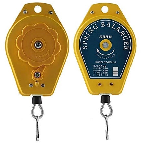 Supporto per attrezzi retrattile - Pannelli per strumenti - Supporto per strumenti retrattile - Capacità di carico 1,5 kg - Costruito in metallo e plastica di alta qualità - Facile da installare