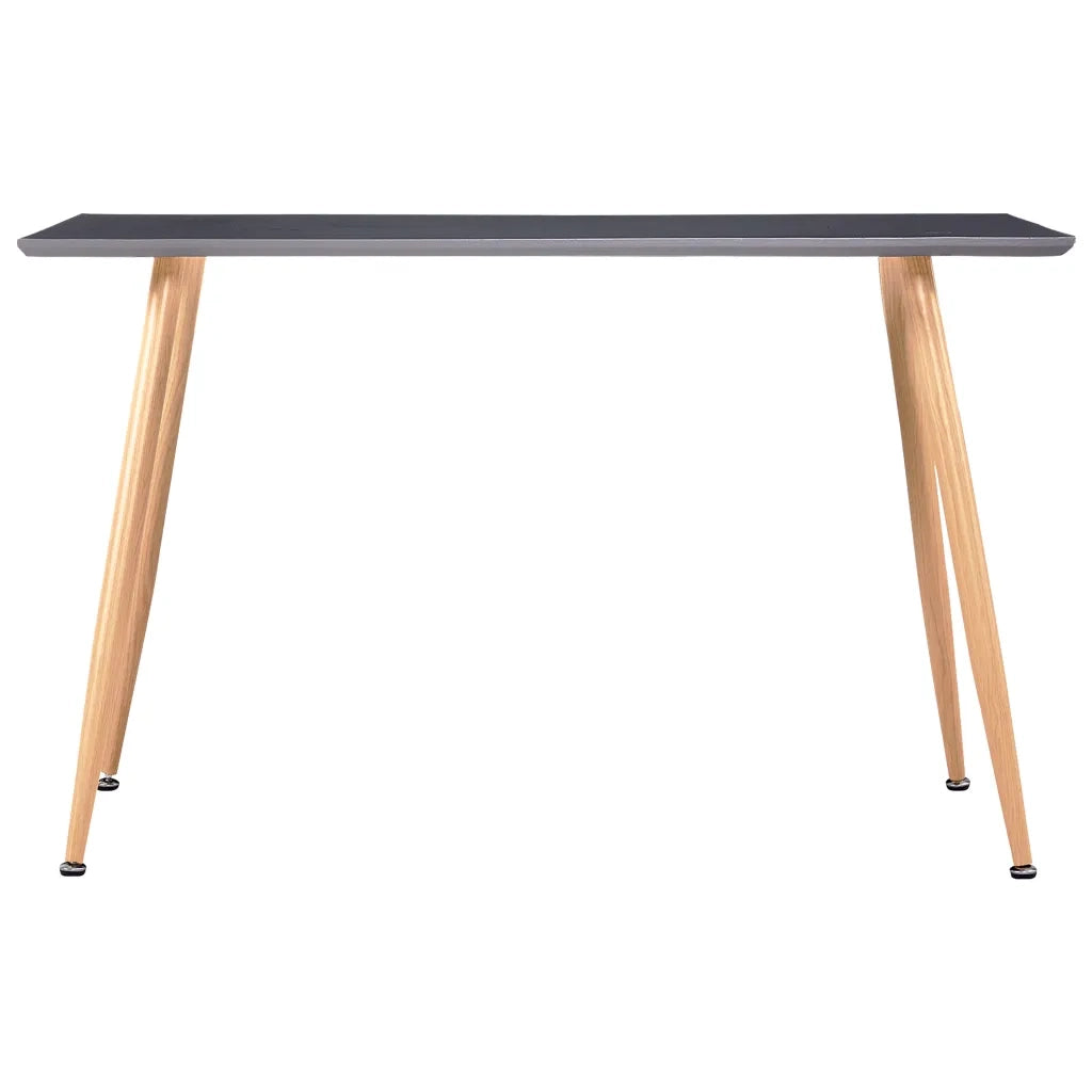 Tavolo da Pranzo Grigio e Rovere 120x60x74 cm in MDF cod mxl 16465